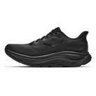 HOKA Clifton 11 men's running shoe in Black/Black, medial view