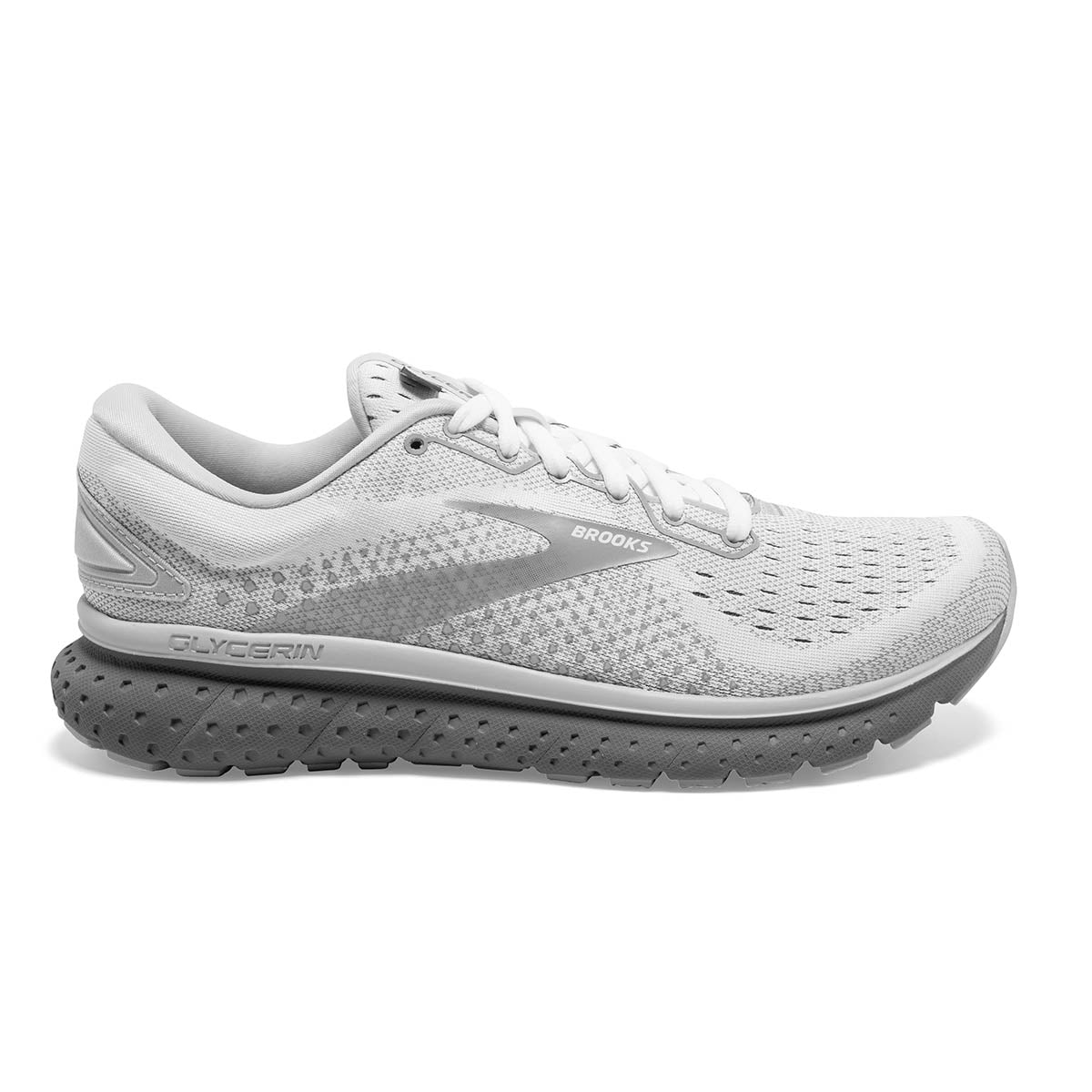 Brooks Glycerin 18 - White - Grey - Primer