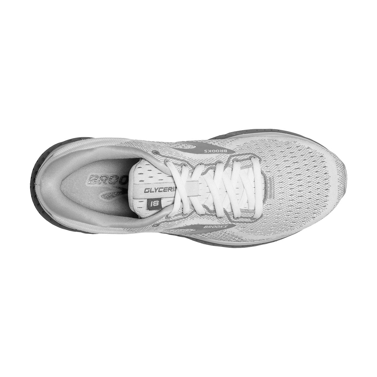 Brooks Glycerin 18 - White - Grey - Primer