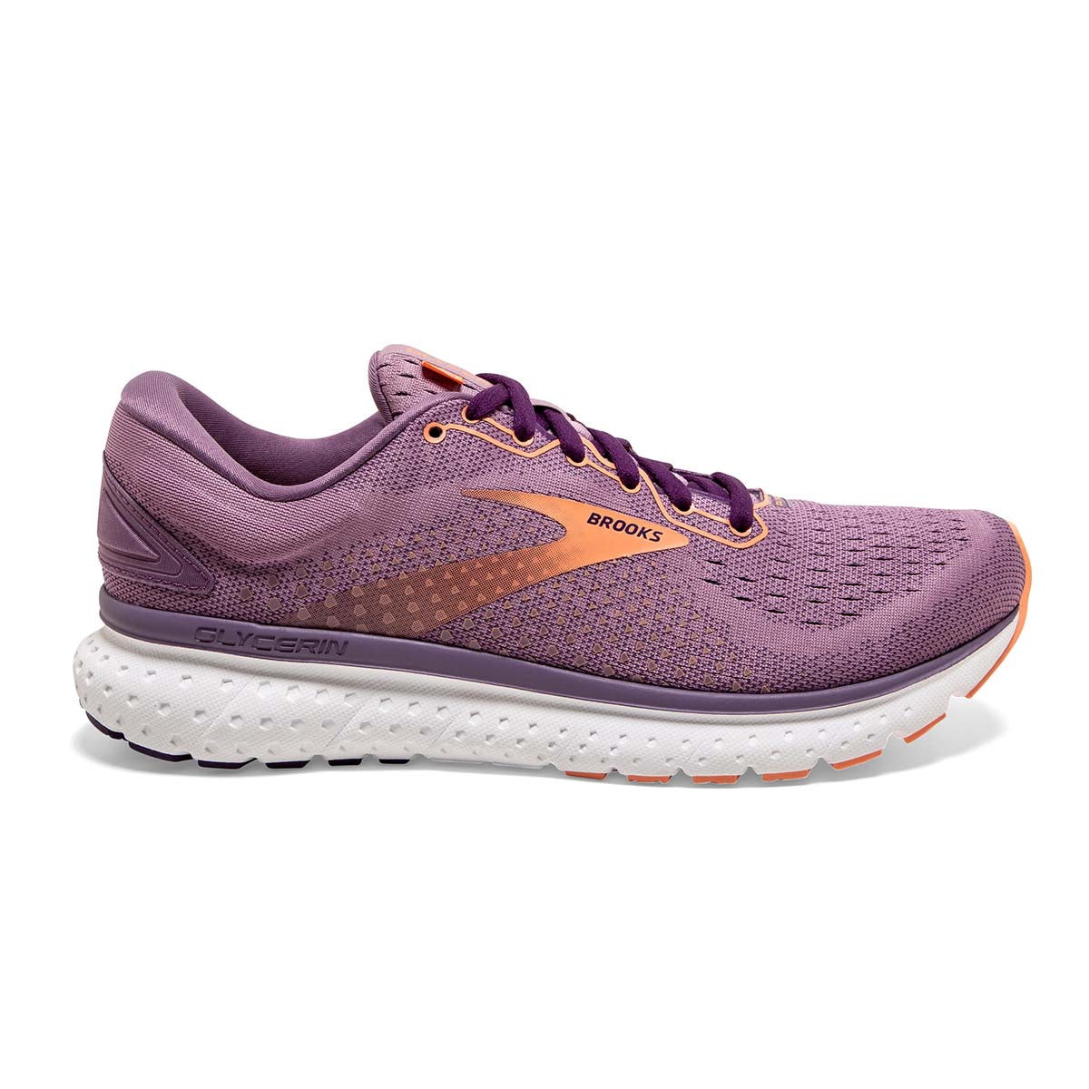 Brooks Glycerin 18 - Valerian - Jewel - Cantaloupe