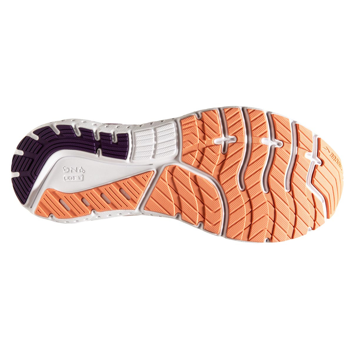 Brooks Glycerin 18 - Valerian - Jewel - Cantaloupe