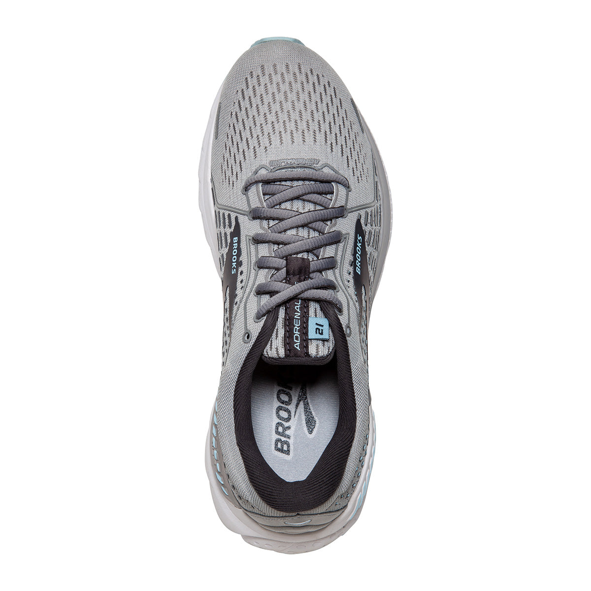 Brooks Adrenaline GTS 21 - Oyster - Alloy - Light Blue