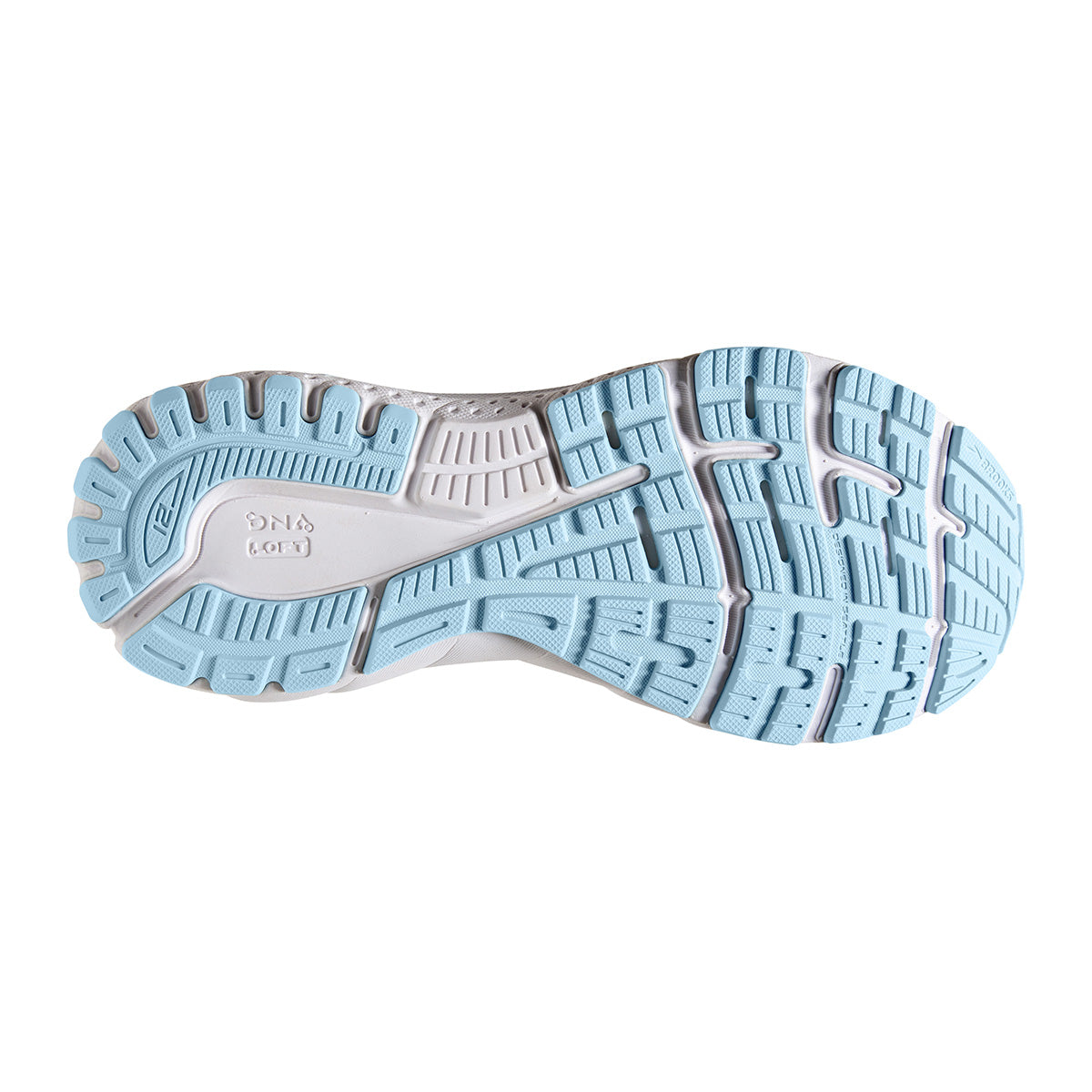 Brooks Adrenaline GTS 21 - Oyster - Alloy - Light Blue