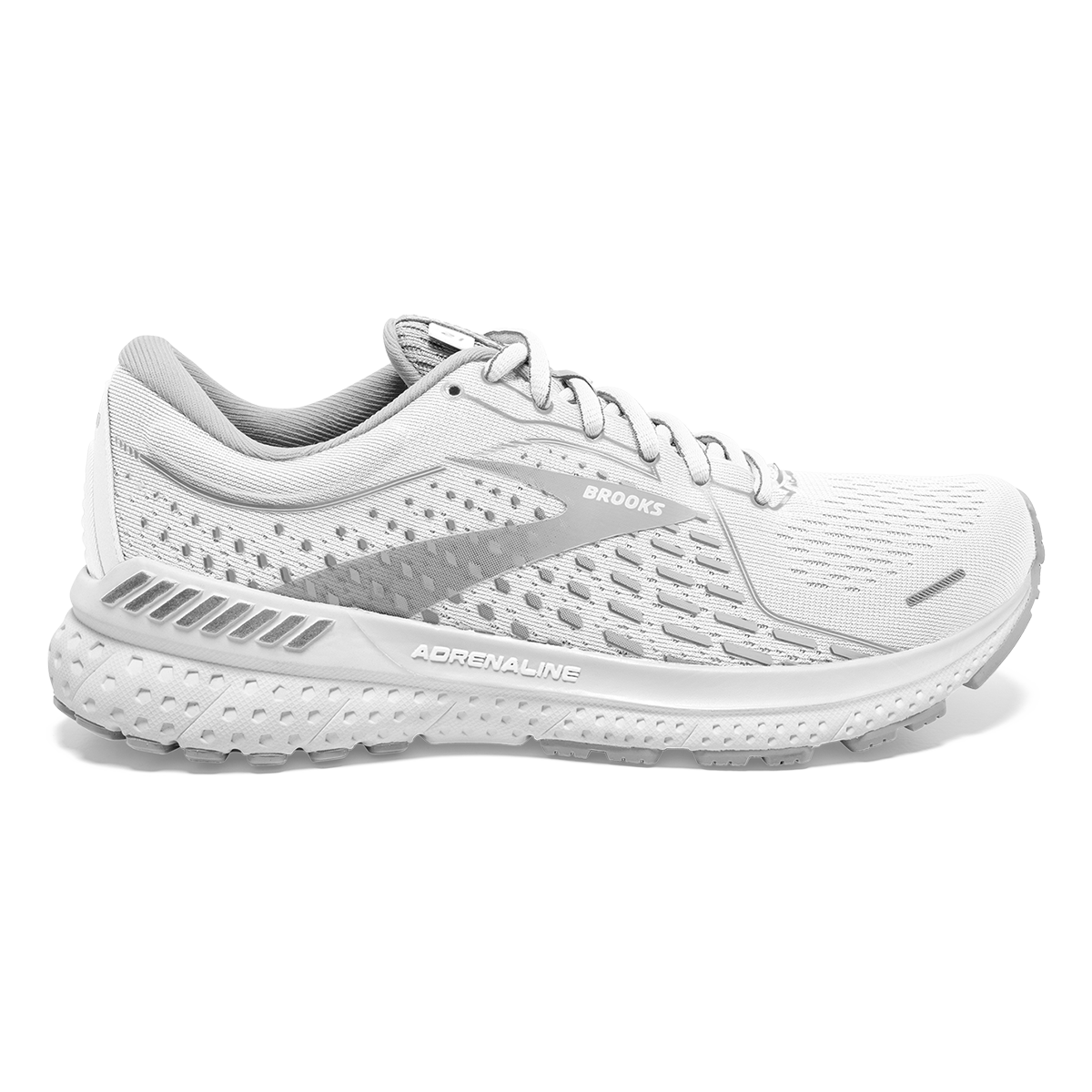 Brooks Adrenaline GTS 21 - White - Grey - Silver