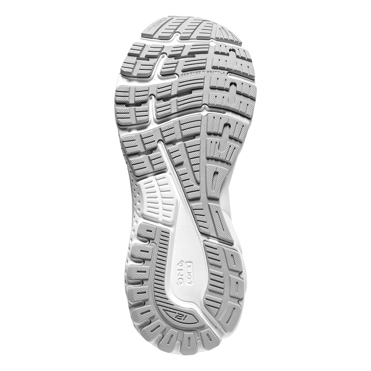 Brooks Adrenaline GTS 21 - White - Grey - Silver