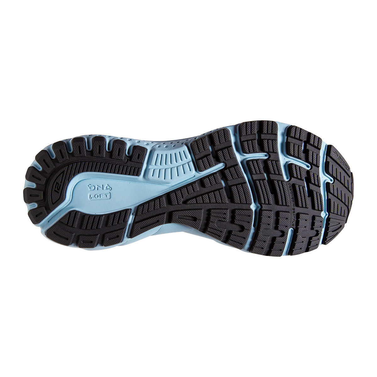 Brooks Adrenaline GTS 21 - White - Alloy - Light Blue