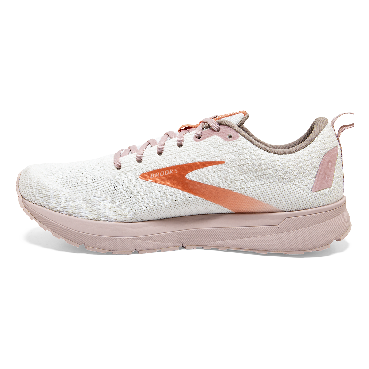 Brooks Revel 4 - White - Hushed Violet - Copper