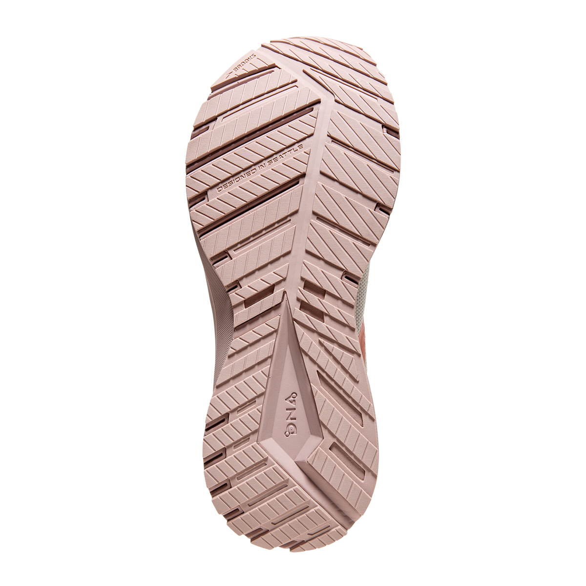 Brooks Revel 4 - White - Hushed Violet - Copper