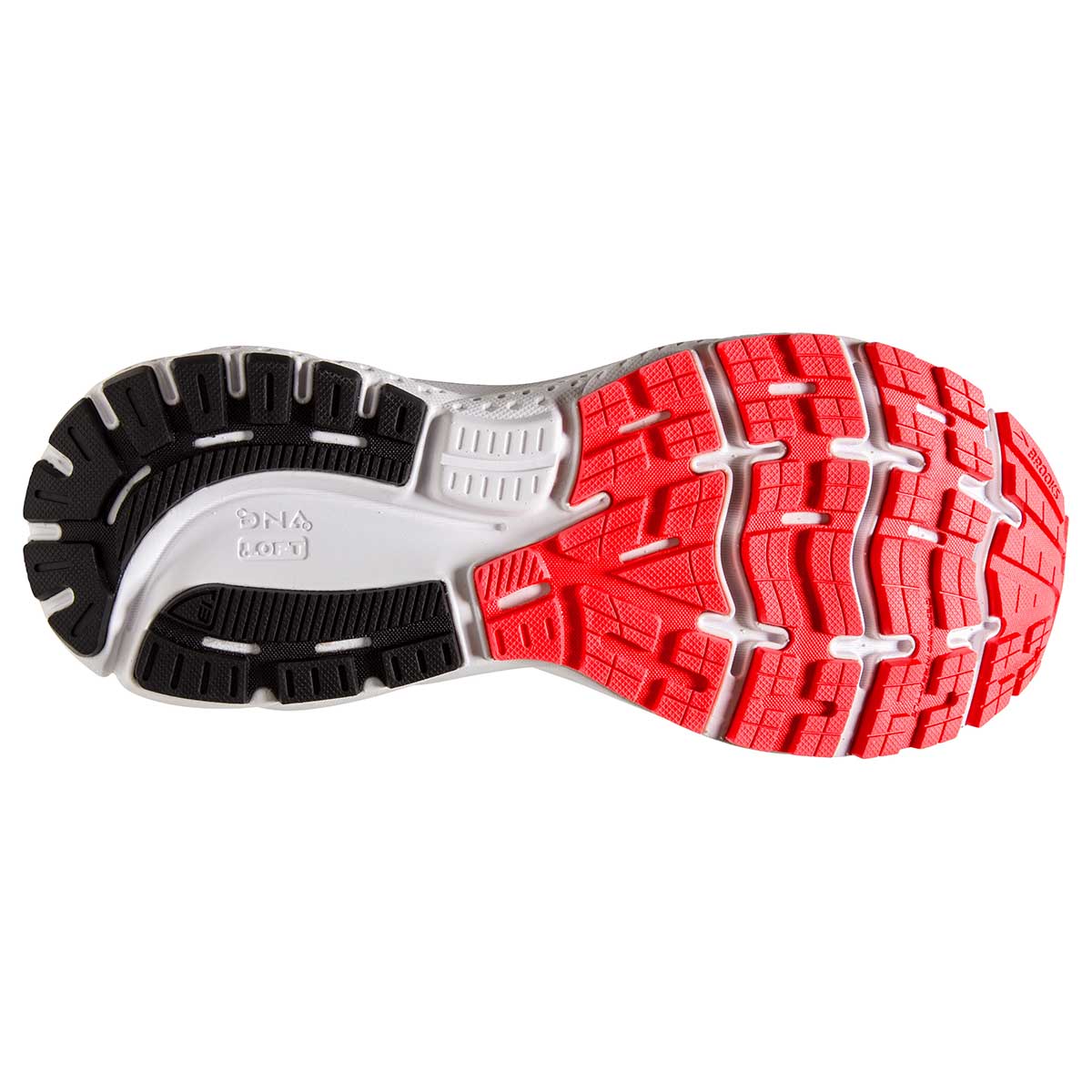 Brooks Ghost 13 - Black - Ebony - Coral