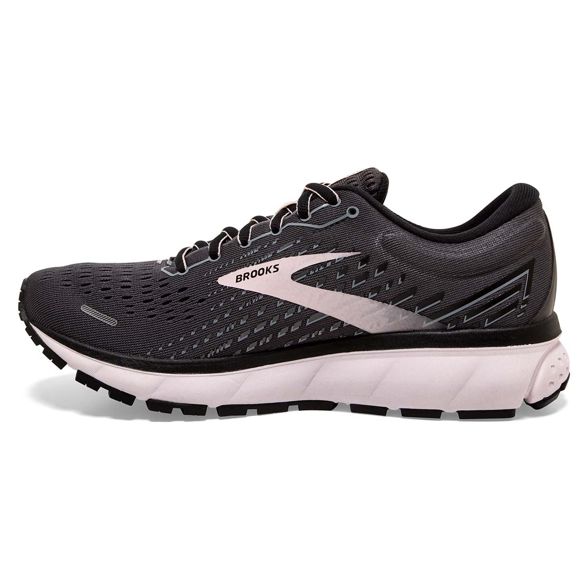 Brooks Ghost 13 - Black - Pearl - Hushed Violet