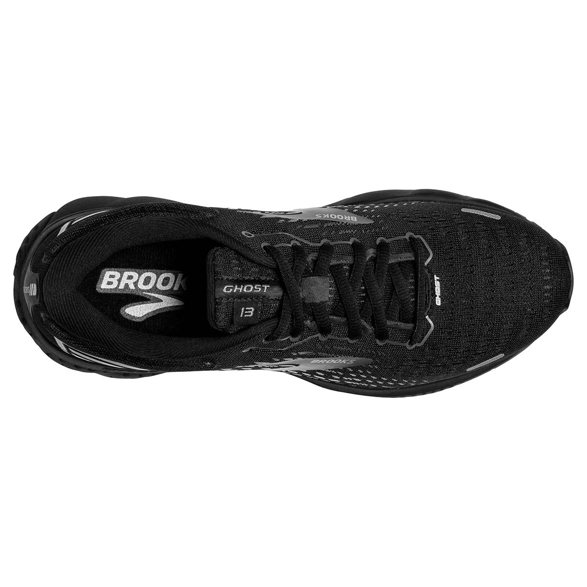 Brooks Ghost 13 - Black - Black