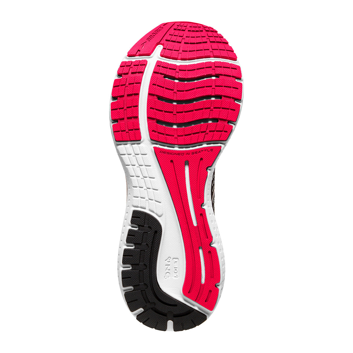 Brooks Glycerin 19 - Black - Diva Pink - White