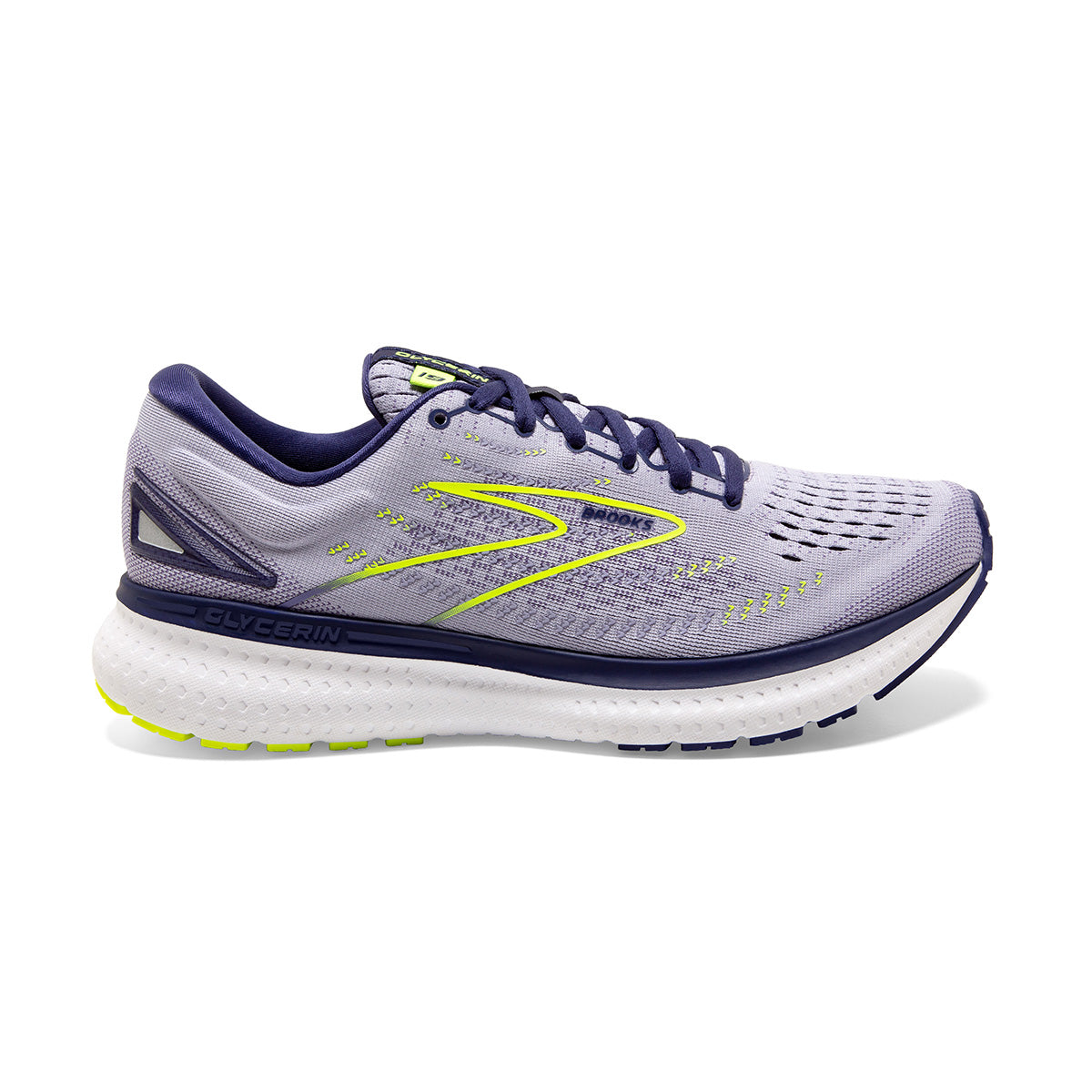 Brooks Glycerin 19 - Lavender - Blue - Nightlife