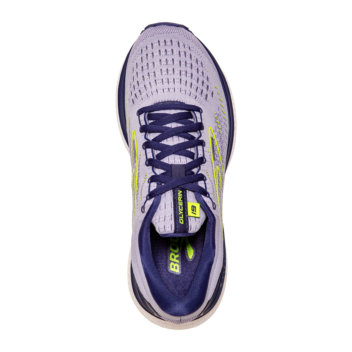 Brooks Glycerin 19 - Lavender - Blue - Nightlife