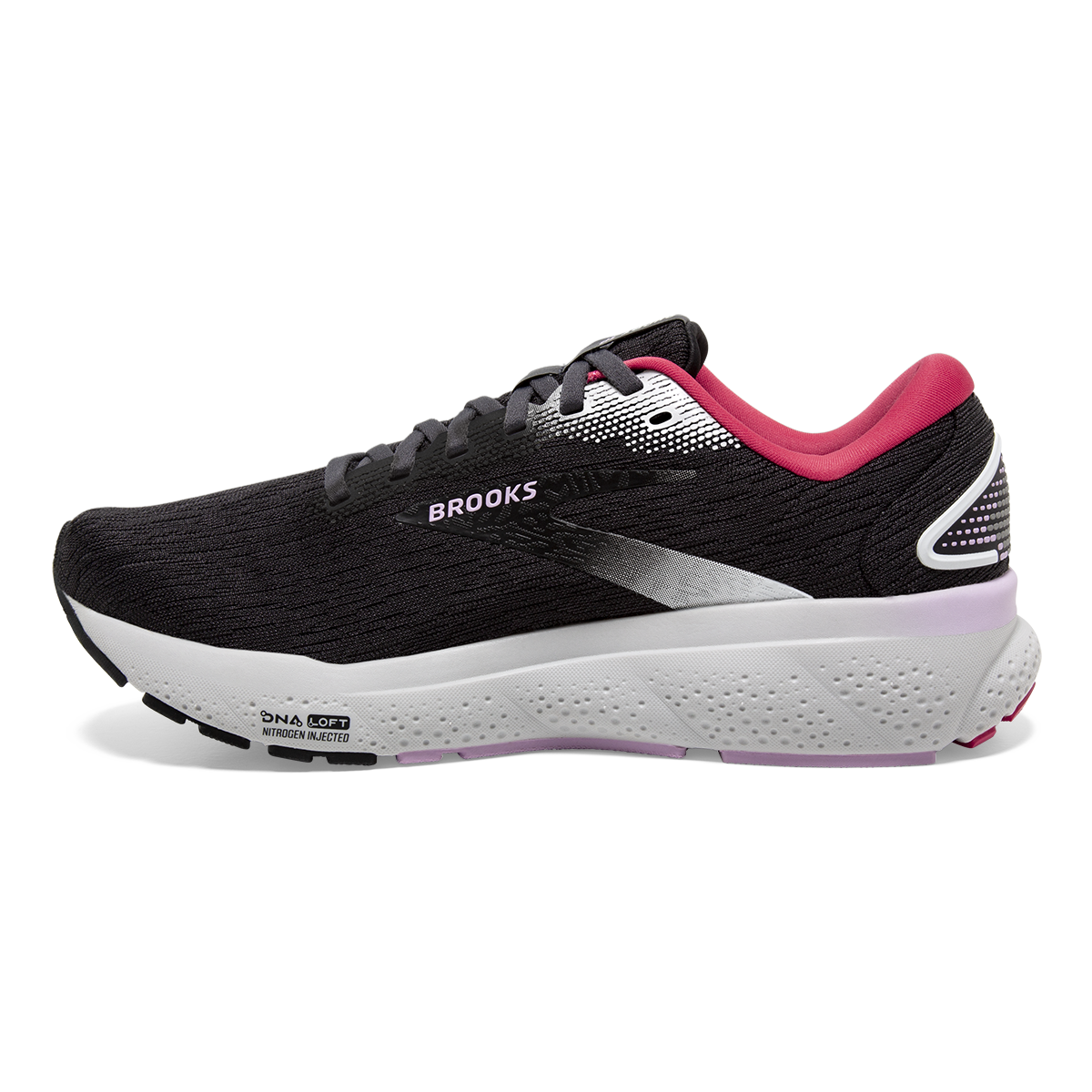 Brooks Ghost 16 - Black - Ebony - Raspberry