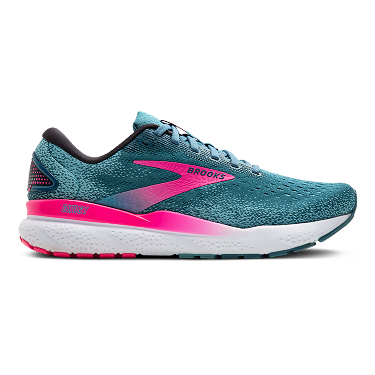 Brooks Ghost 16 - Blue - Pink - Moroccan Blue