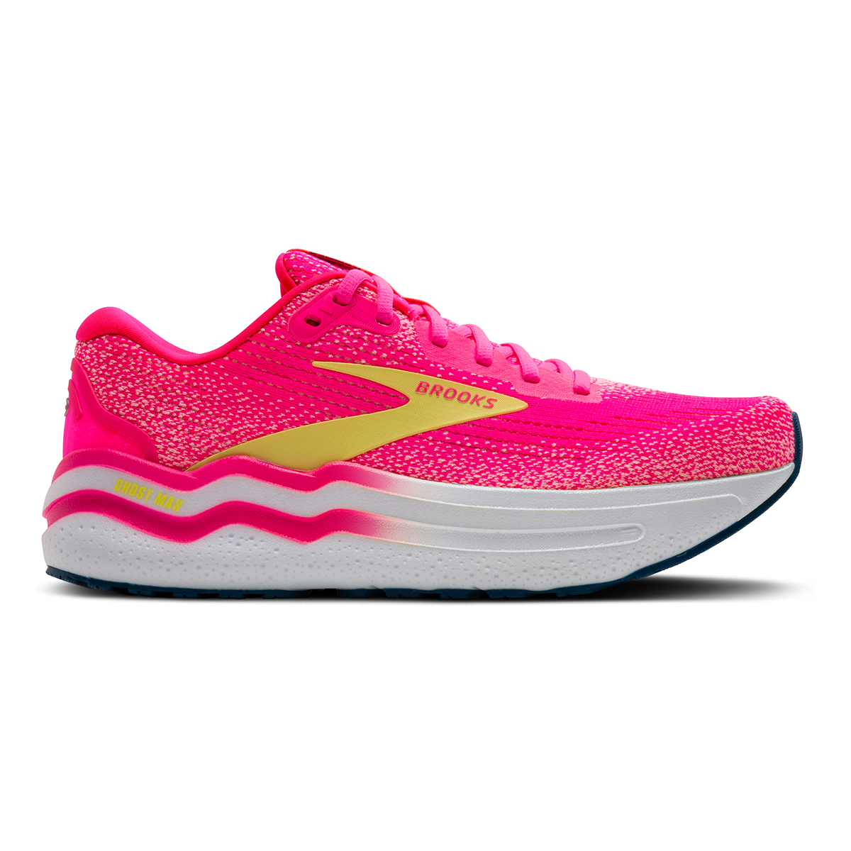 Brooks Ghost Max 2 - Pink - Lemon Tonic - Orange Pop