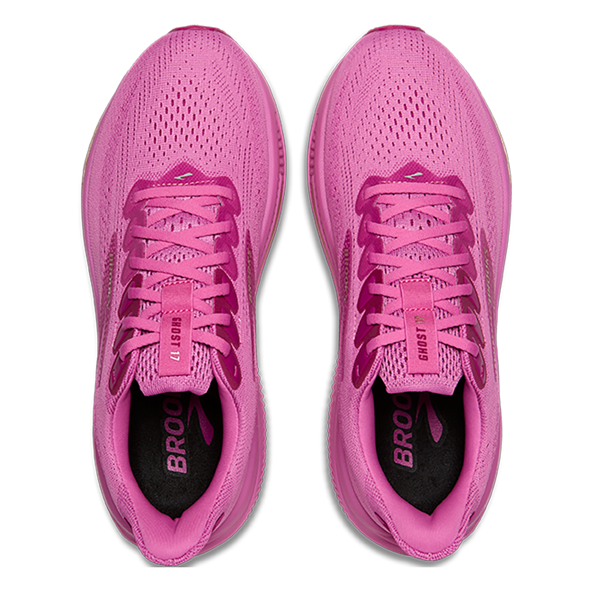 Brooks Ghost 17 Pink - Fuchsia - Gold