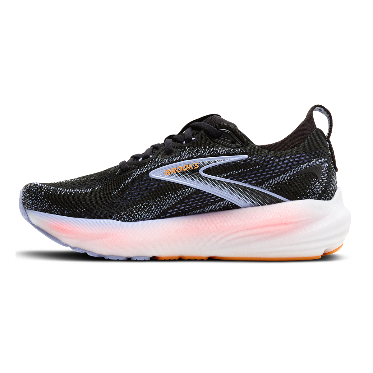 Brooks Glycerin 22  Black - Blue Heron - Orange