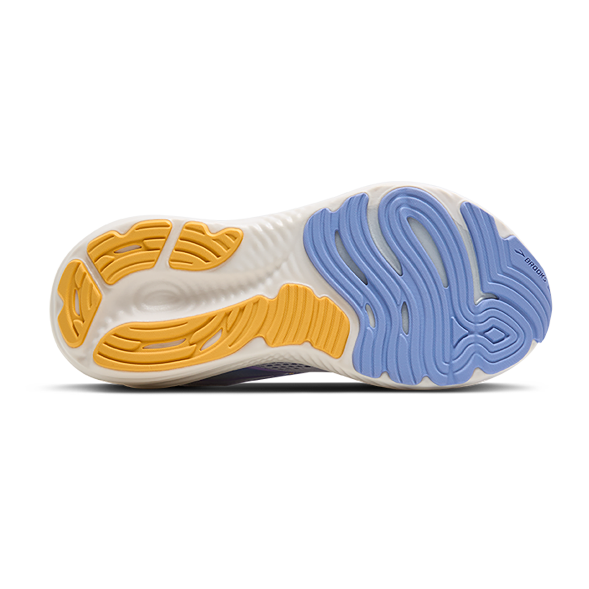 Brooks Glycerin 22 White - Blue Heron - Apricot