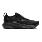 Brooks Adrenaline GTS 25 women's stability running shoes in Black/Black/Ebony, lateral view