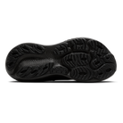 Brooks Adrenaline GTS 25 women's stability running shoes in Black/Black/Ebony, outsole view