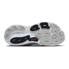 Brooks Adrenaline GTS 25 women's stability running shoes in Oyster/Pink/Green, outsole view