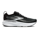 Brooks Adrenaline GTS 25 women's stability running shoes in Black/Grey/White, lateral view