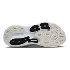 Brooks Adrenaline GTS 25 women's stability running shoes in White/White/Silver, outsole view