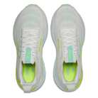 Brooks Adrenaline GTS 25 running shoes in White/Nightlife/Yucca, top view