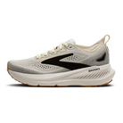 Brooks Glycerin 23 women's running shoe in White/Black/Biscuit, medial view