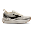 Brooks Glycerin 23 women's running shoe in White/Black/Biscuit, lateral view