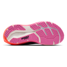 Brooks Glycerin 23 Nightlife Collection women's running shoe in Sea/Strawberry/Coral, outsole view