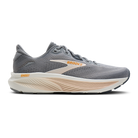 Brooks Ghost 17 running shoe in Grey/Morganite/Coconut, lateral view