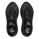 Brooks Ghost 18 women's running shoes in Black/Black/Bone Brown, top view