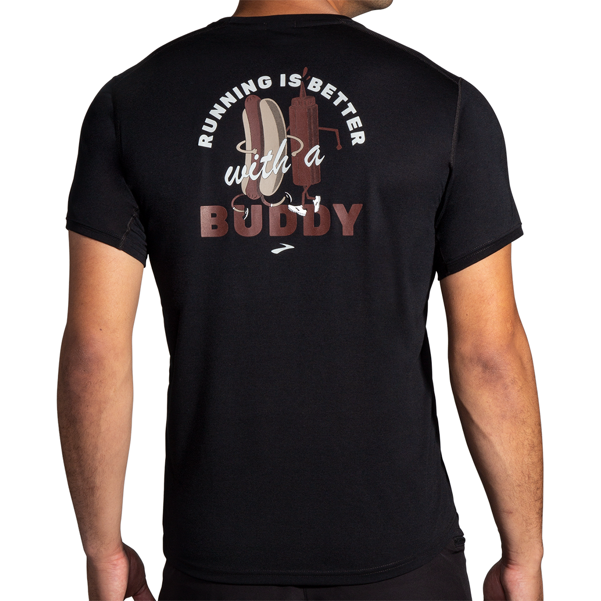 Brooks Distance Graphic Shortsleeve
