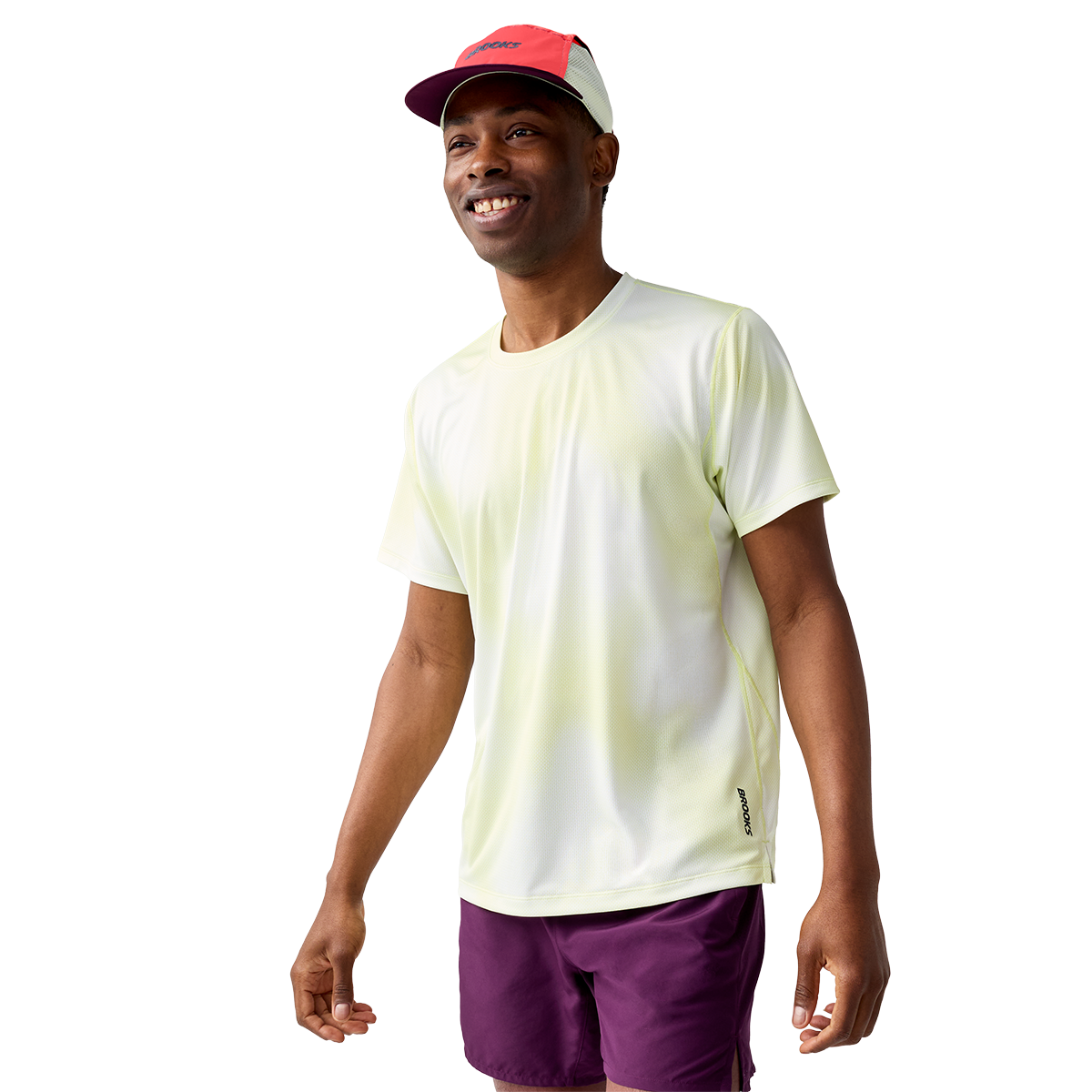 Brooks Dash Short Sleeve Printed