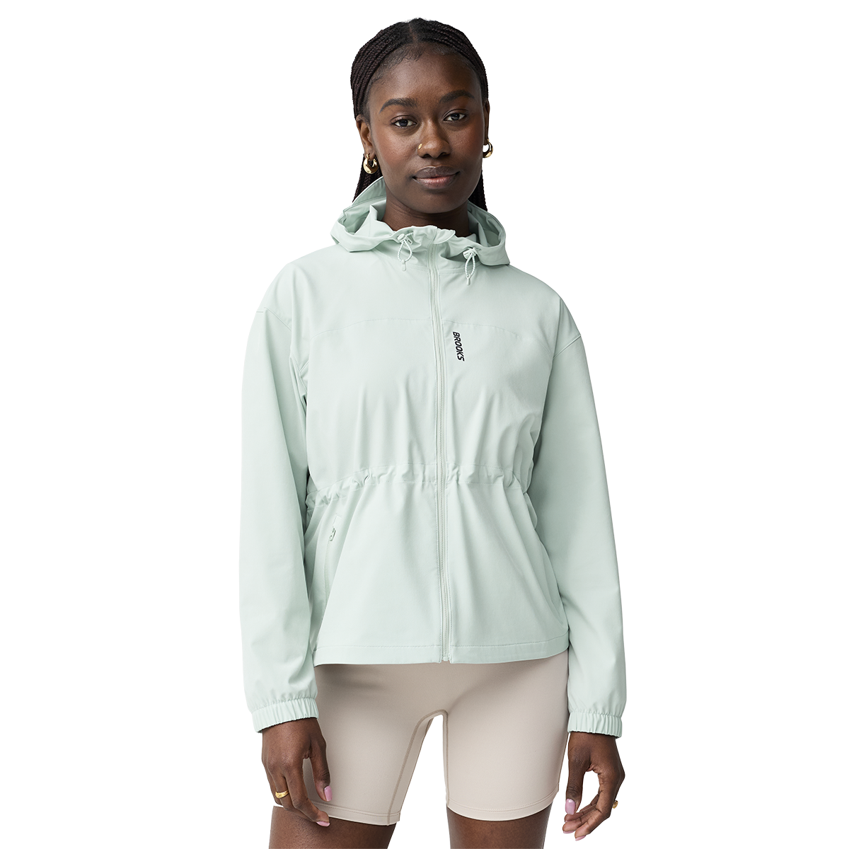 Brooks Canopy Cinch-Waist Jacket