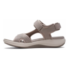 Clarks Mira Bay women's sandals in Stone, medial view
