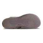 Clarks Mira Bay women's sandals in Stone, outsole view