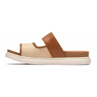 Clarks Arwell Step women's sandal in Tan Leather, medial view