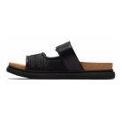 Clarks Arwell Step women's sandal in Black Leather, medial view