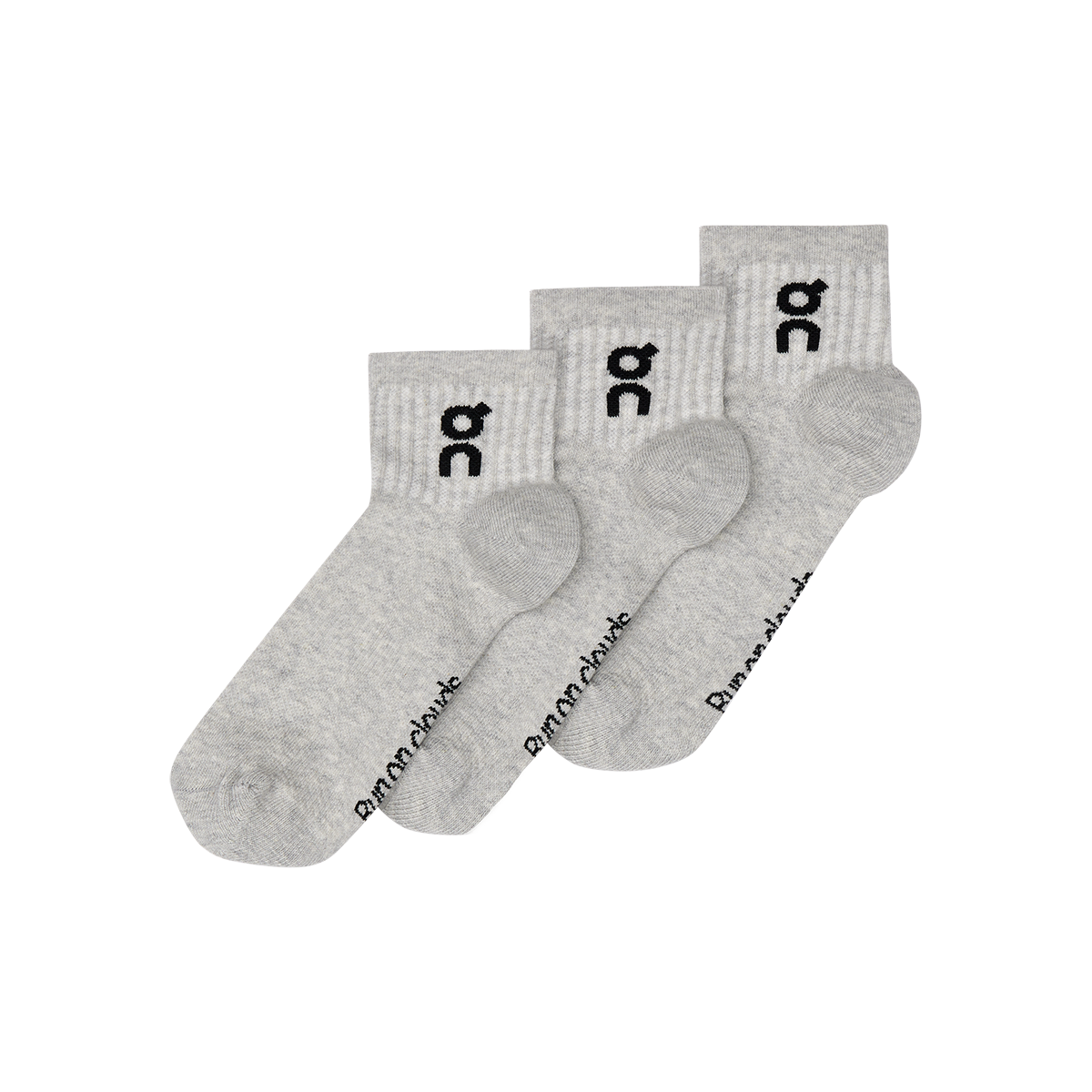 ON Logo Sock Mid 3P