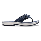 Clarks Breeze Opal women's sandal in Navy, lateral view