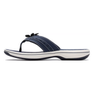 Clarks Breeze Opal women's sandal in Navy, medial view
