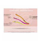 Clarks Breeze Opal women's sandal in Navy, Cushion Soft footbed feature diagram