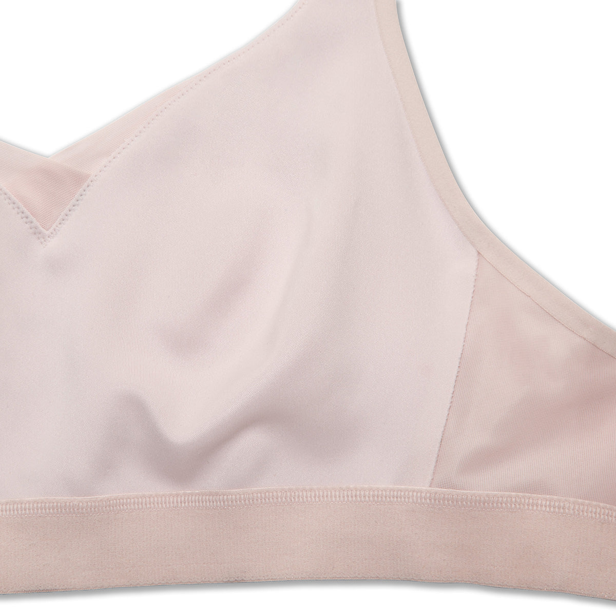 Brooks Drive Convertible Run Bra - Rosewater Geo Print