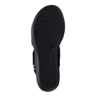 Clarks Laurieann Lily women's sandal in Black Leather, outsole view