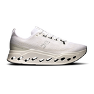 On Cloudsurfer Max women's running shoes in White/White, lateral view