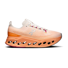On Cloudsurfer Max men's max cushion running shoes in Pearl/Tangerine, lateral view